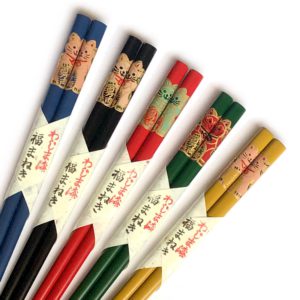 うるし箸【福まねき】